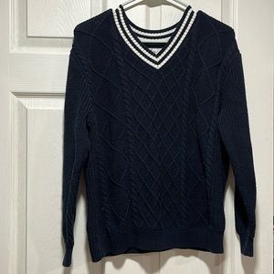 Preppy knit sweater
